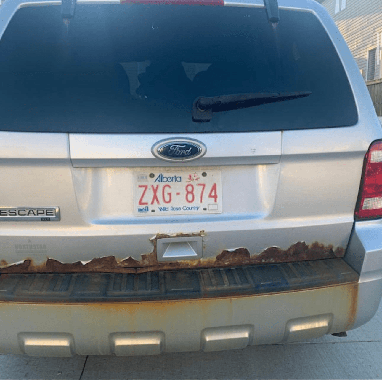 car rear repair
