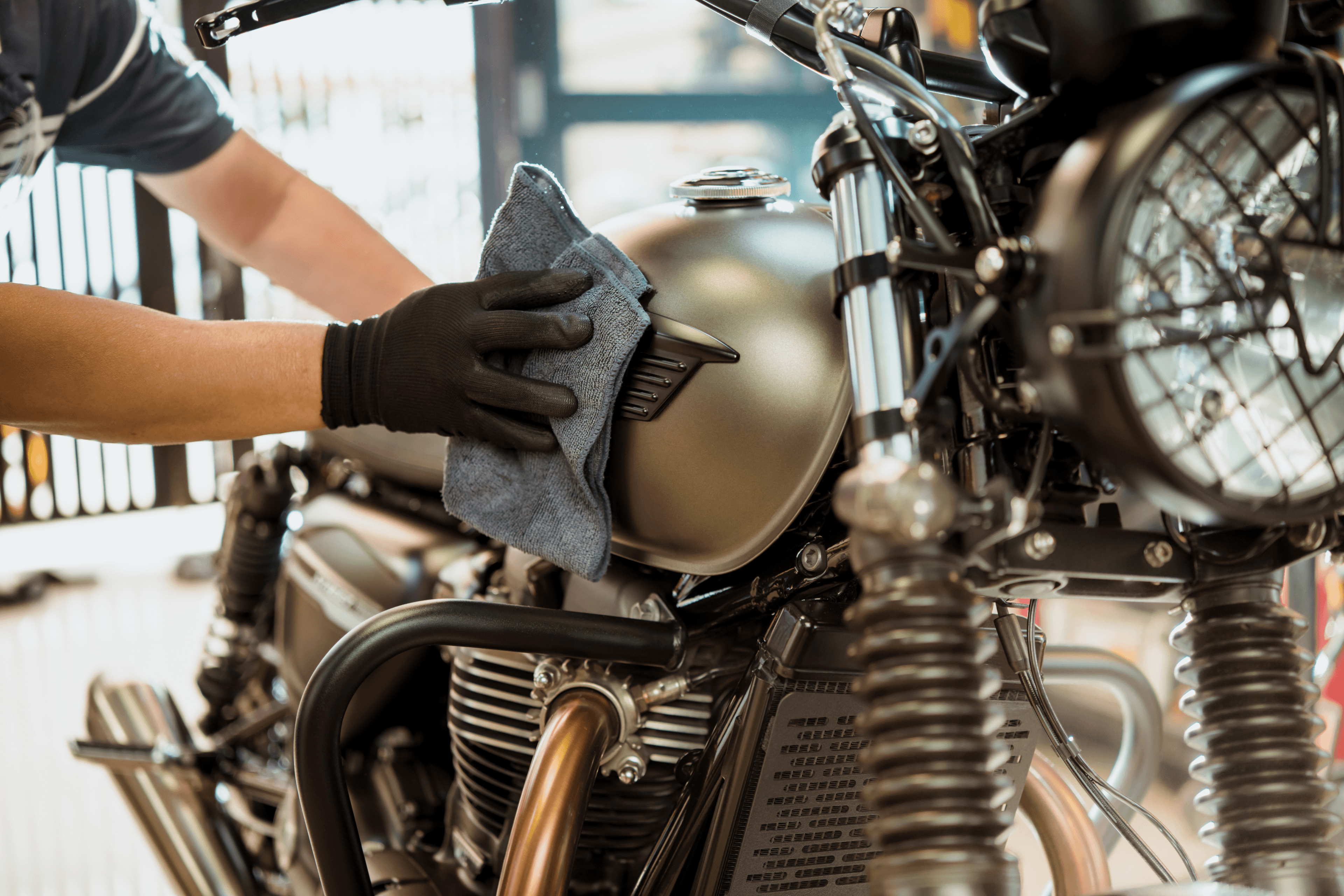 bike polishing and custom painting